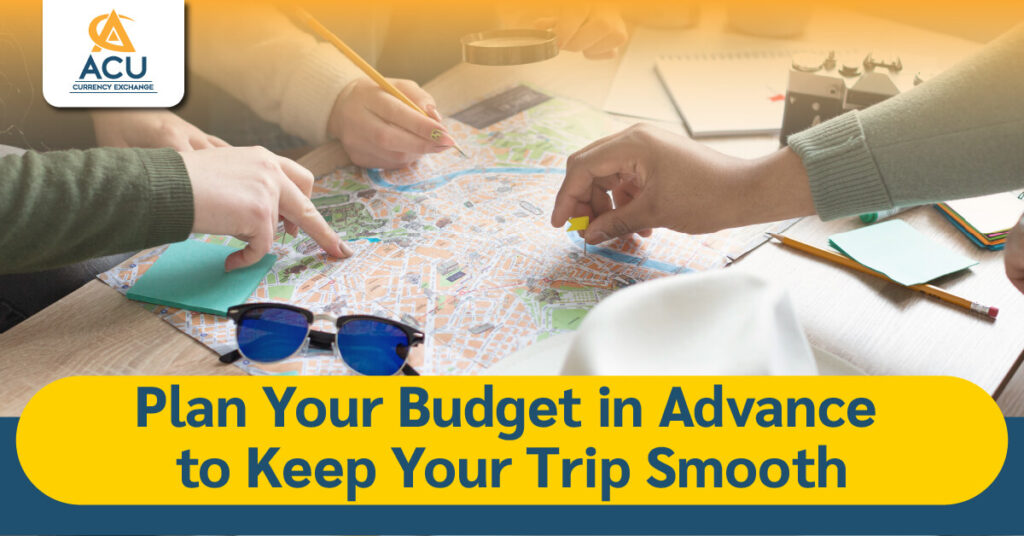 travel budget, trip planning, money management